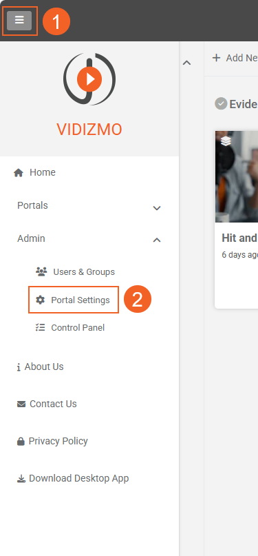 Portal Settings