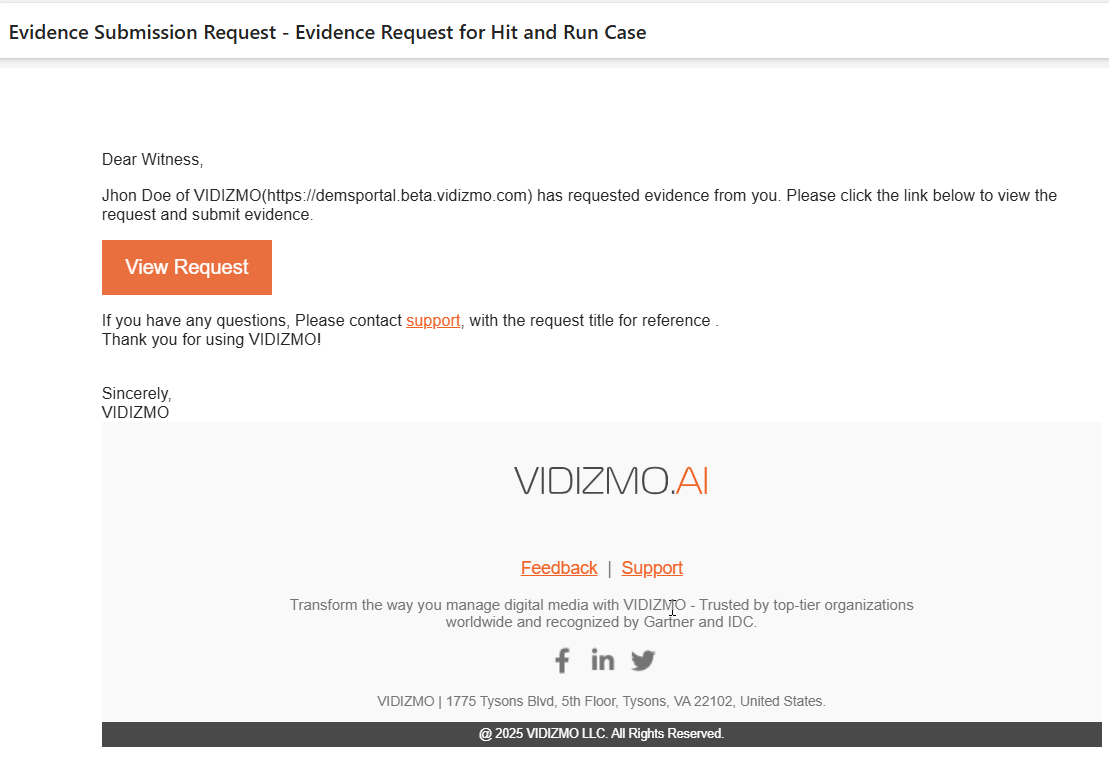 Email Invite