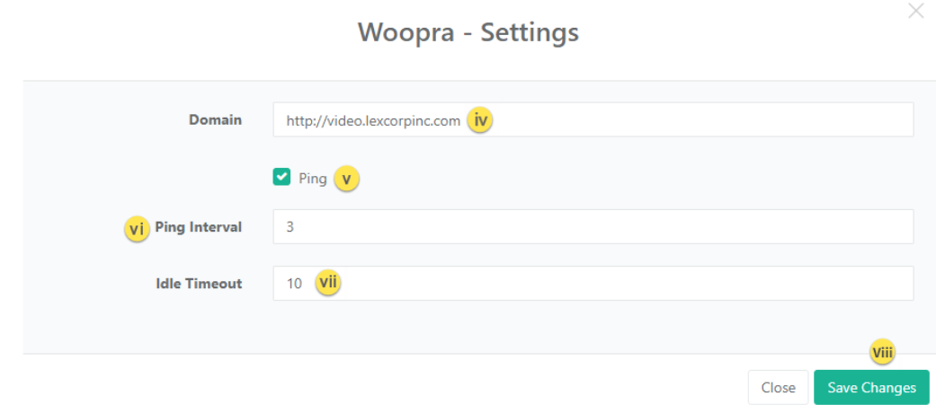 Woopra Setup