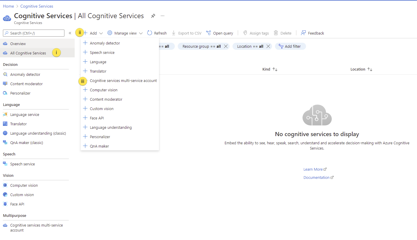 How to Configure Azure Cognitive Services for VIDIZMO | VIDIZMO ...