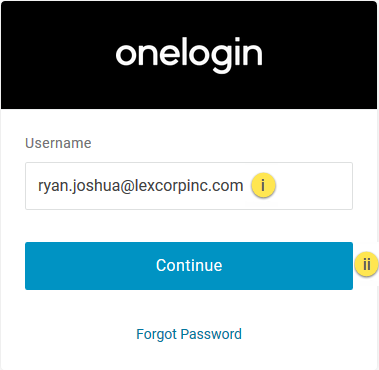 Sign in using OneLogin | VIDIZMO Knowledge Base