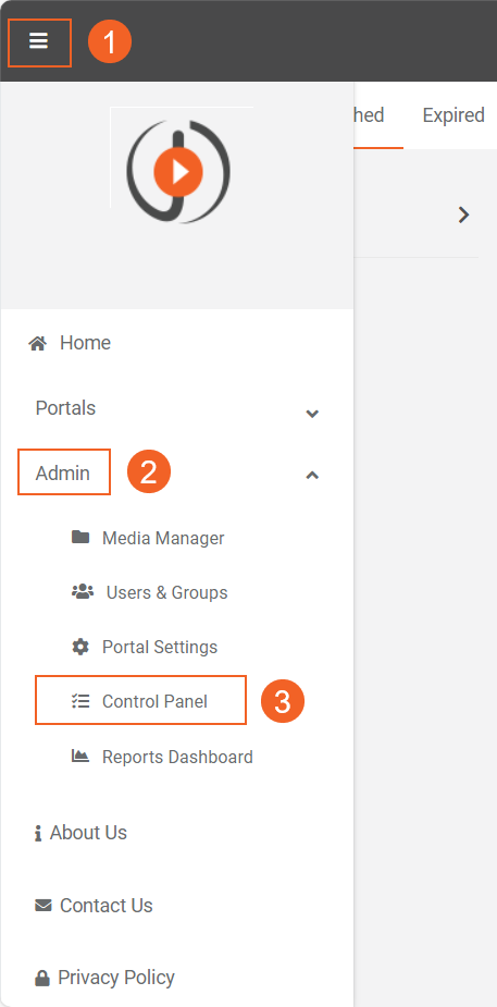 Control Panel